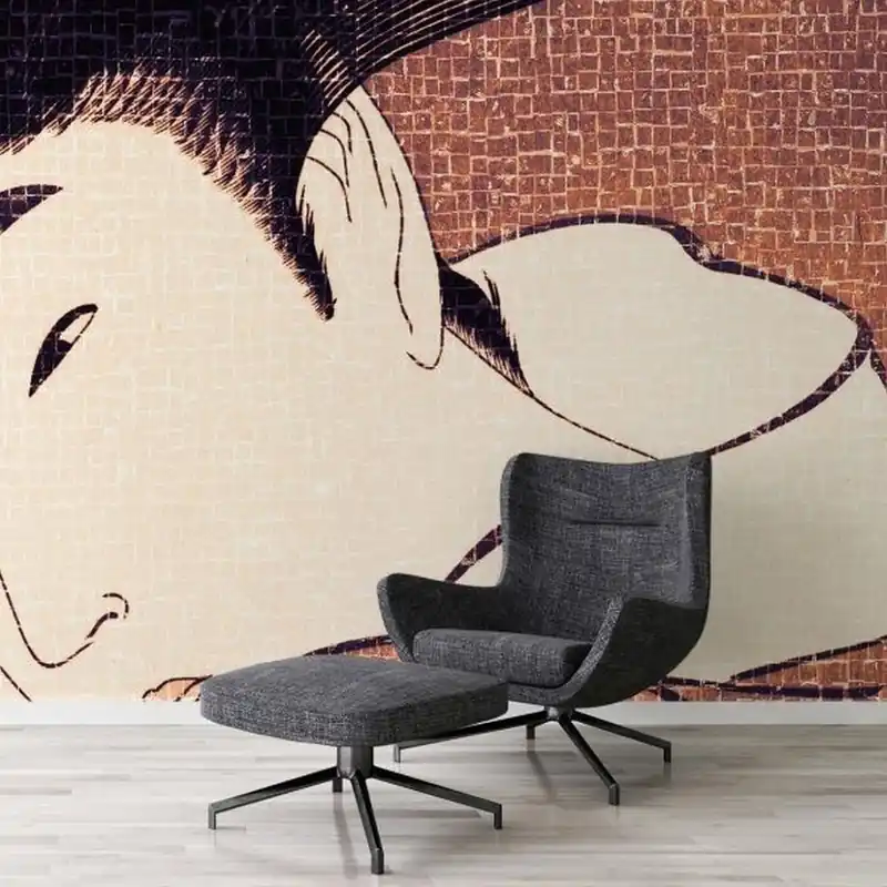 A.S. Creation Atelier 47 DD118280 Fototapete Vlies 400 x 270 cm Retro & Vintage Orange Neue Ware