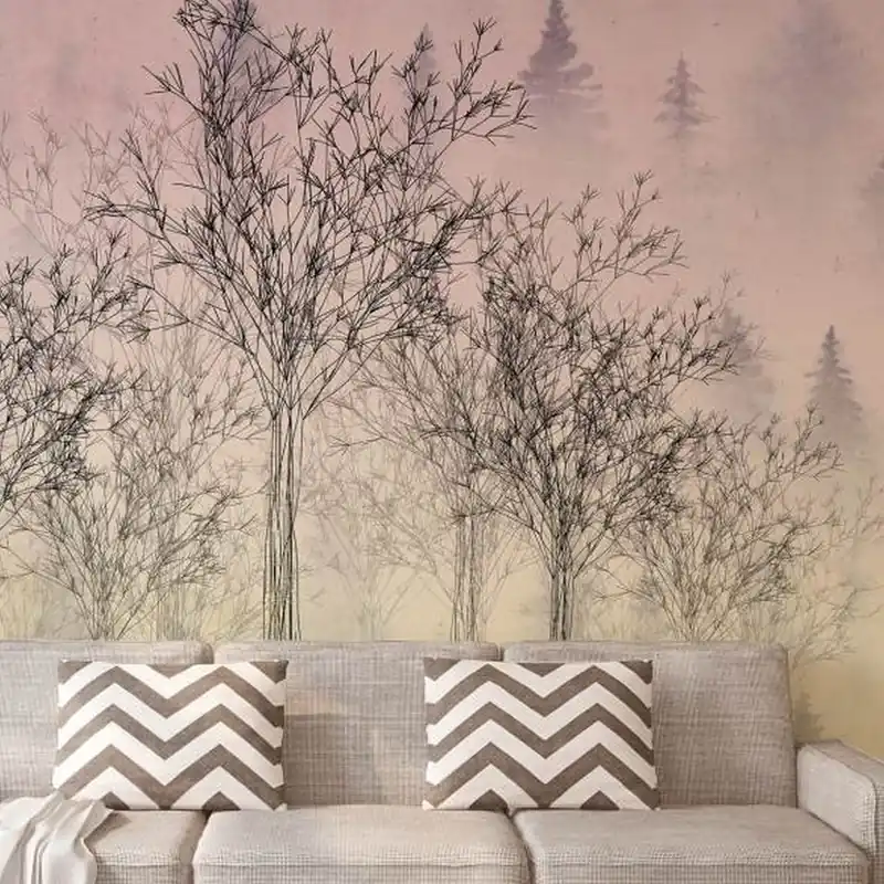 Geprüft A.S. Creation Atelier 47 DD118010 Fototapete Vlies 400 x 270 cm Wald & Pflanzen Rosa