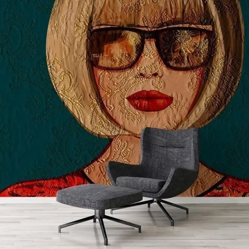 Günstig A.S. Creation Atelier 47 DD118325 Fototapete Vlies 400 x 270 cm Gemälde Blau
