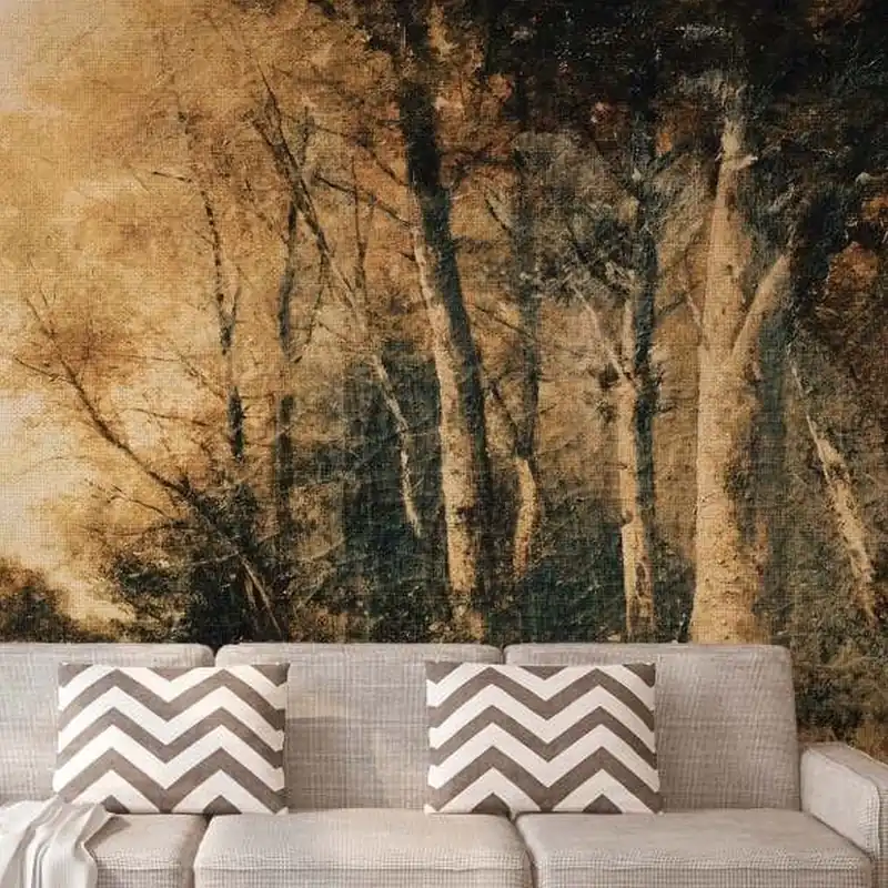 A.S. Creation Atelier 47 DD117410 Fototapete Vlies 400 x 270 cm Wald & Pflanzen Beige Top-Angebot