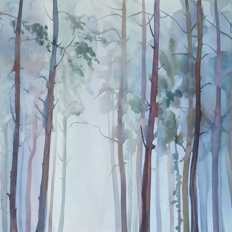 Direktkauf A.S. Creation Designwalls DD118801 Fototapete Vlies 350 x 255 cm Wald & Pflanzen Blau