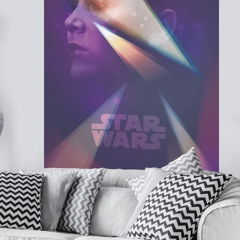 Top-Preis Komar Fototapete Star Wars Female Leia 200 x 120 cm Digitaldrucktapete Vlies Heldin der Galaxis