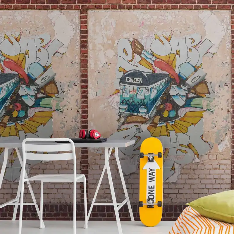 Beliebt A.S. Creation Fototapete The Wall II 392401 Ein Motiv pro Rolle Steinoptik Braun