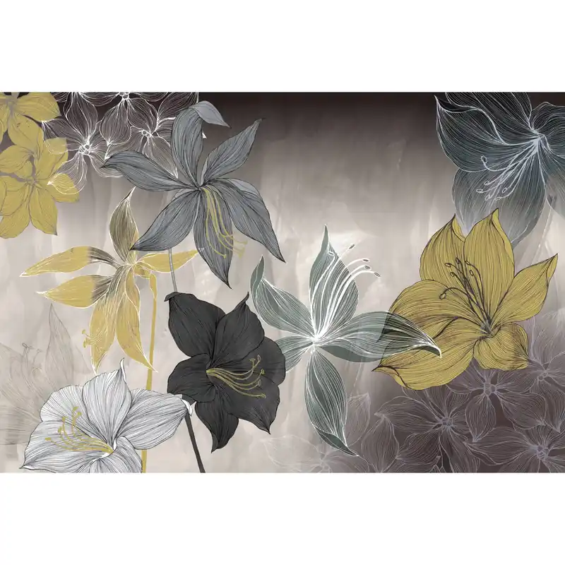 Kracherpreis Fototapete Vlies 2239-20 Blumen Floral 4 x 2.7 m ELLE digital Erismann