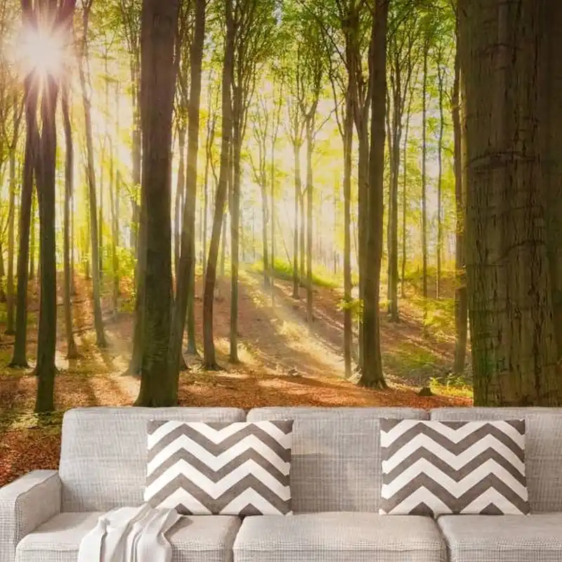 A.S. Creation XXL 5 DD114968 Fototapete Vlies Versch. Größen Wald & Pflanzen Grün Bestpreis