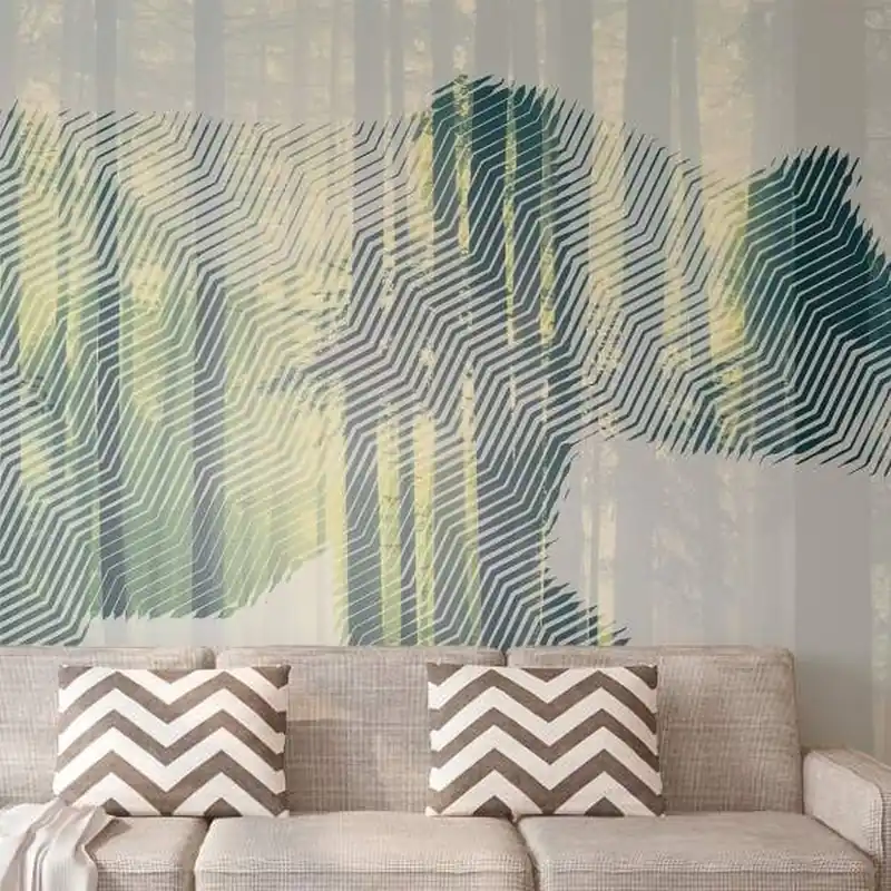 A.S. Creation Atelier 47 DD118110 Fototapete Vlies 400 x 270 cm Wald & Pflanzen Grün Markenware