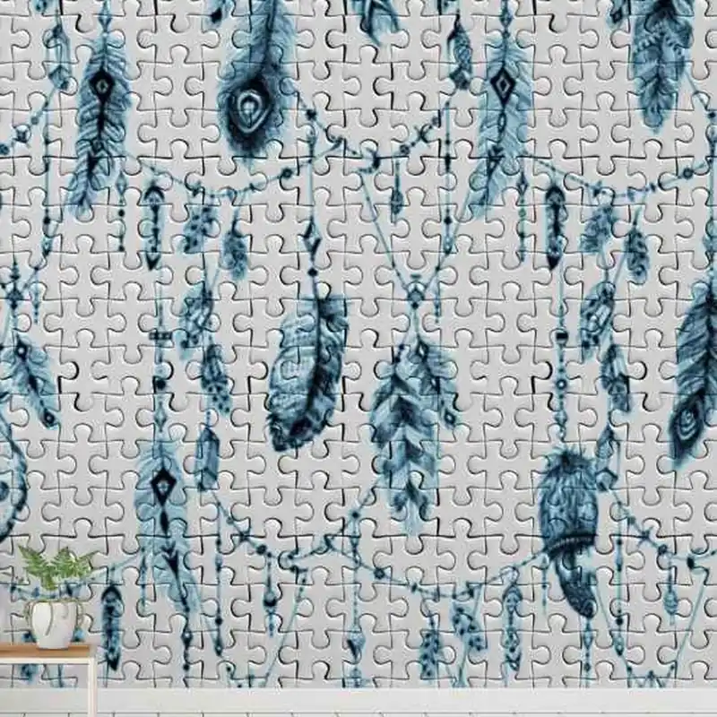 A.S. Creation Atelier 47 DD117600 Fototapete Vlies 500 x 270 cm Federn Blau Top-Preis