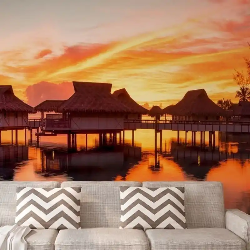 A.S. Creation AP Digital 3 AS471844 Fototapete Vlies 600 x 250 cm Strand & Meer Braun Schneller Versand