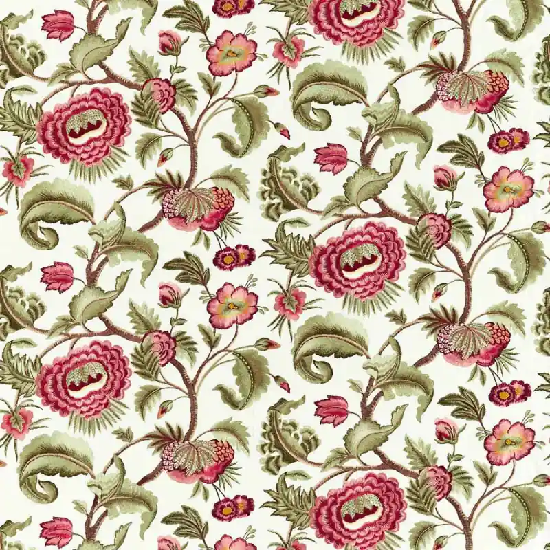 Stoff Flame Stitch Tree Zoffany Sofort Bestellen