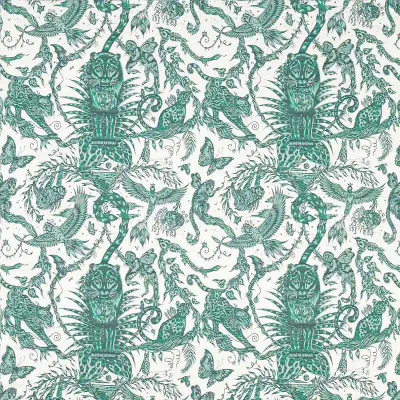 Nur Für Kurze Zeit Stoff Bosque Dreams Jacquard Emma J. Shipley by Clarke and Clarke