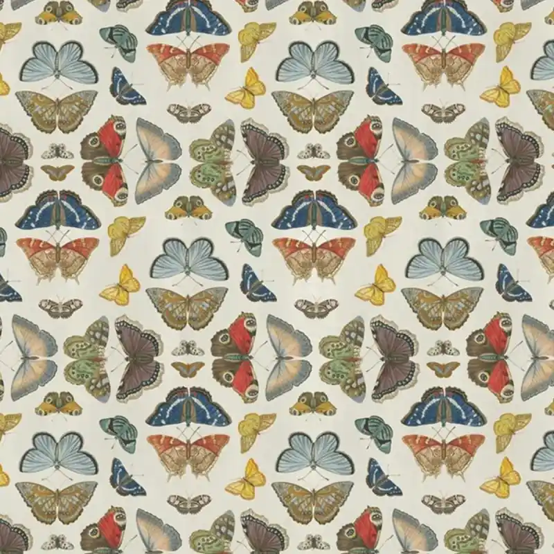 Stoff Mirrored Butterflies John Derian Rabatt