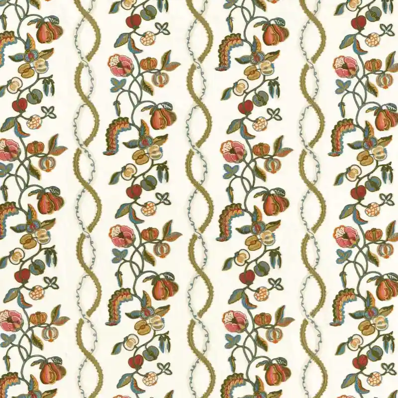 Geprüft Stoff Kitchen Garden Embroidery Sanderson