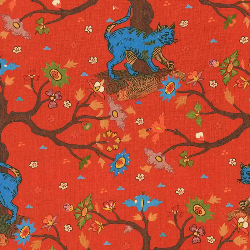 Stoff Tree Of Lide Coral Linen Mindthegap Nur Heute