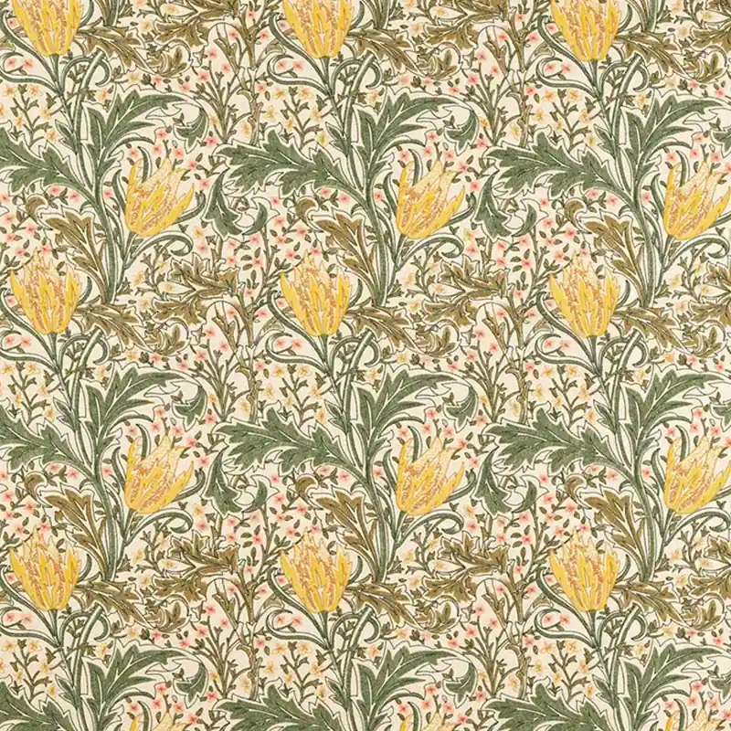 Neue Kollektion Stoff Lent Lily Embroidery Morris and Co