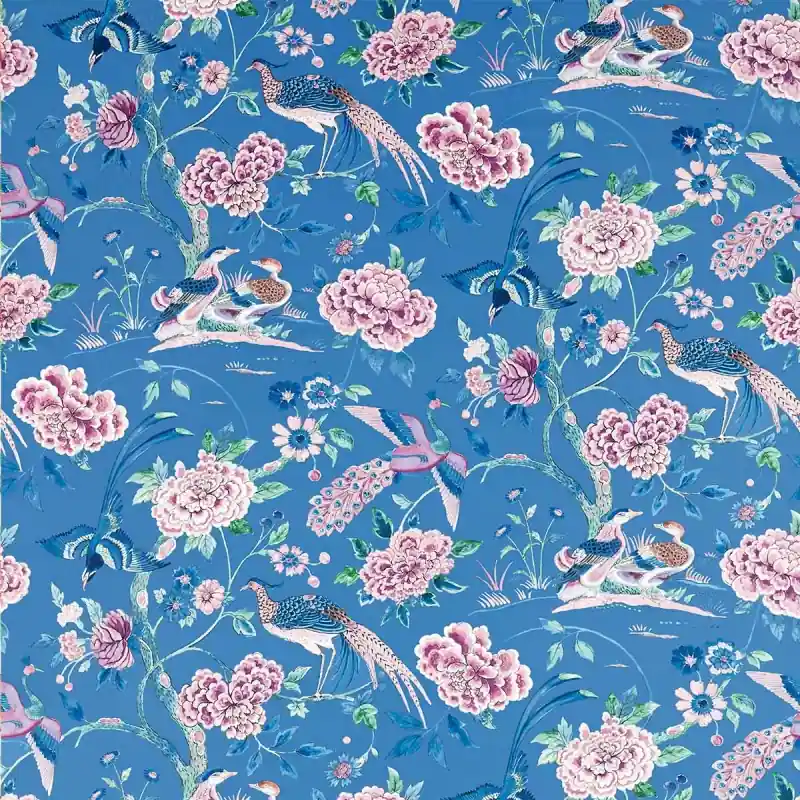 Garantierte Lieferung Stoff Indienne Peacock Coton Sanderson