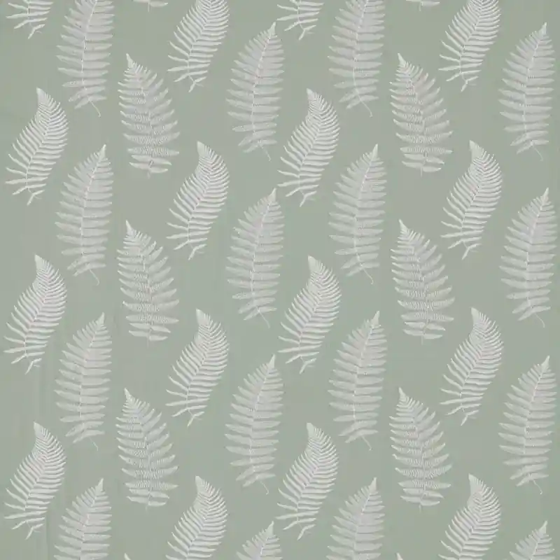 Stoff Fern Embroidery Sanderson Highlight