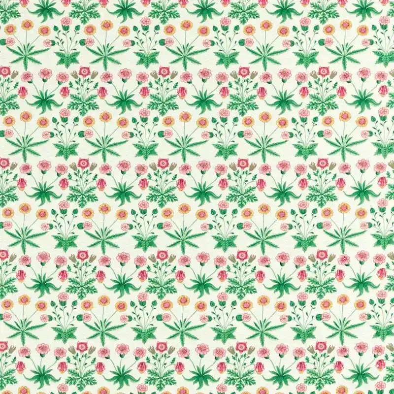 Markenware Stoff Daisy Coton Morris and Co