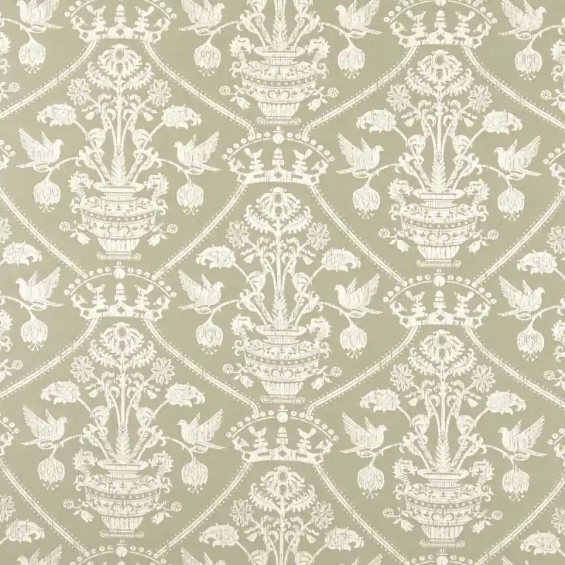 Geprüft Highgrove-Damast-Stoff Sanderson
