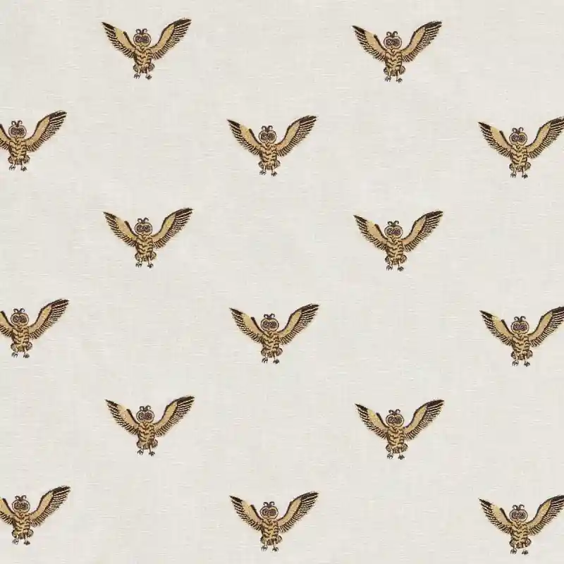 Nur Für Kurze Zeit Stoff Owl of Athena Emma J. Shipley by Clarke and Clarke