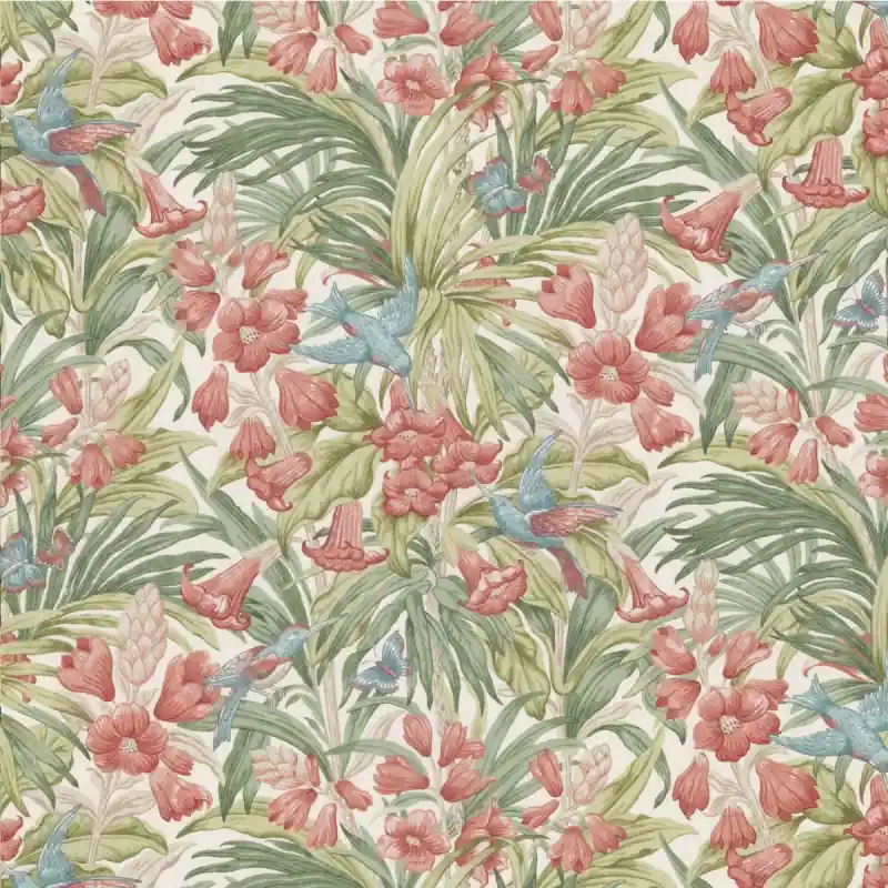 Super-Preis Stoff Trumpet Flowers Cotton GP & J Baker