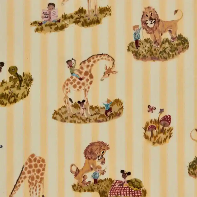 Echt Samt Eco Story Time Stripe Poodle and Blonde