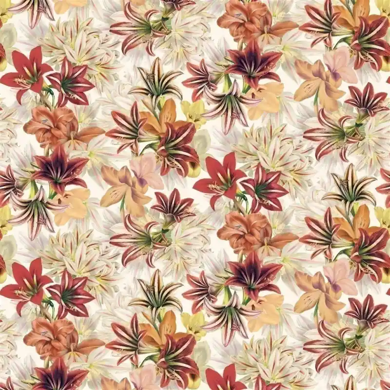 Neue Kollektion Stoff Amaryllis John Derian