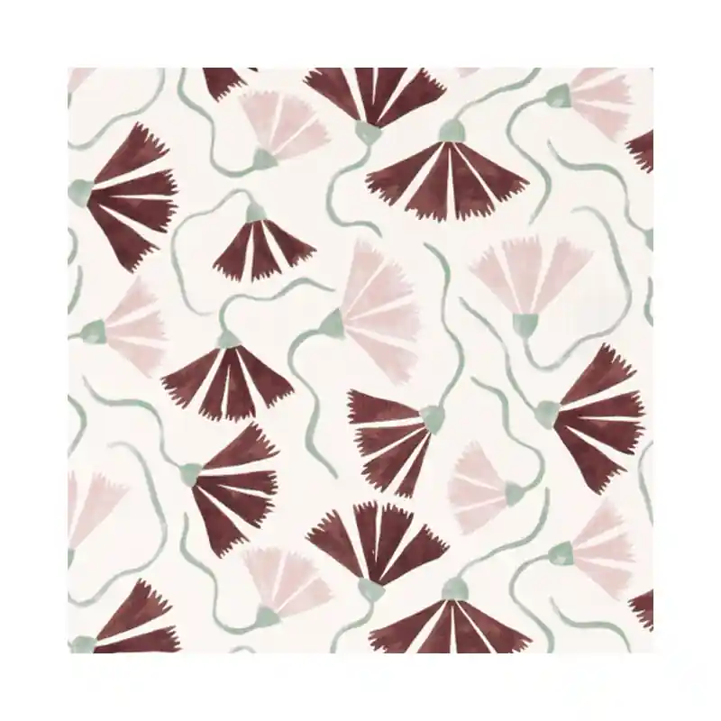 Super-Preis Stoff Fringed Poppy Print Scion