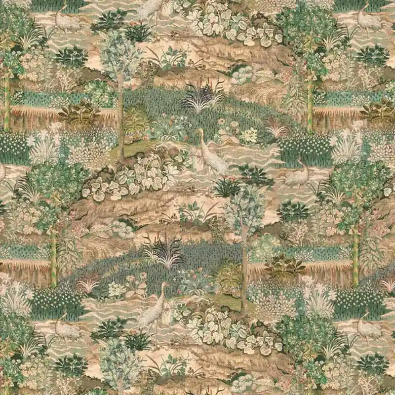 Stoff Palace Tapestry GP & J Baker Solange Der Vorrat Reicht