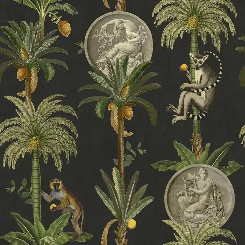 Tapete Lémurs Coordonné Schnäppchen