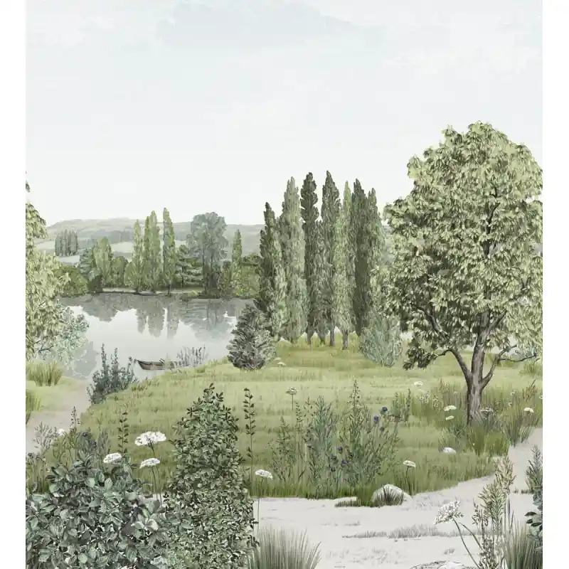Panoramatapete Campagne Isidore Leroy Top-Preis