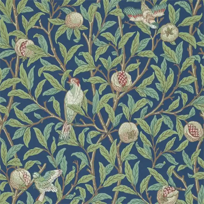 Tapete Bird & Pomegranate Morris and Co Wochenendangebot