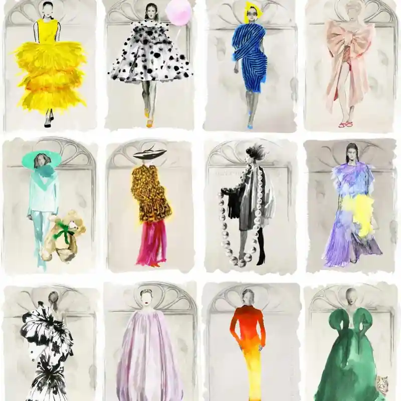 Tapete Couture Carousel with Windows Cole and Son Sonderangebot