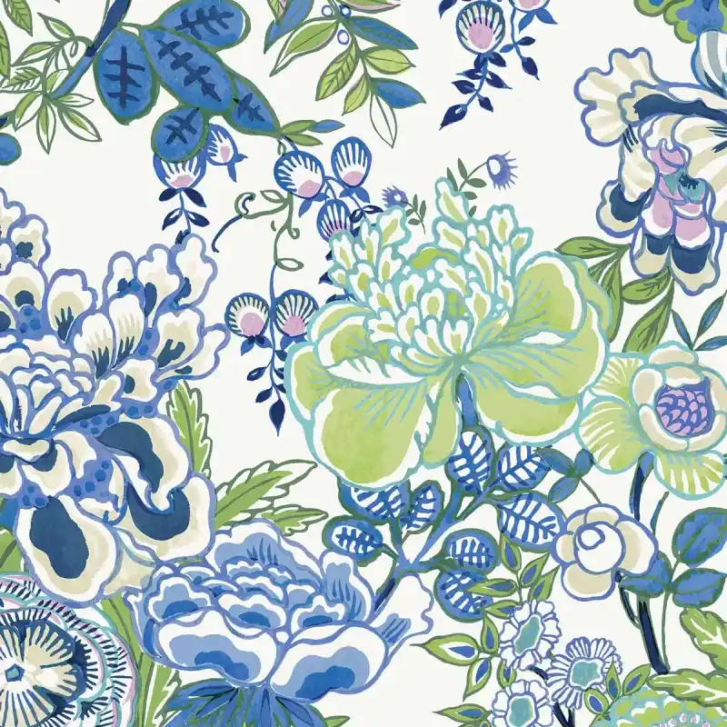 Tapete Peony Garden Thibaut Nur Für Kurze Zeit
