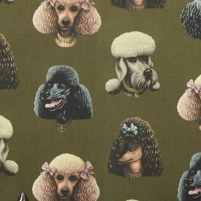 Schneller Versand Tapete Poodle Parlour Poodle and Blonde