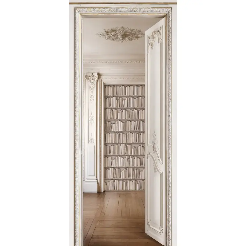 Kracherpreis Panoramatapete Perspective sur Bibliothèque Koziel