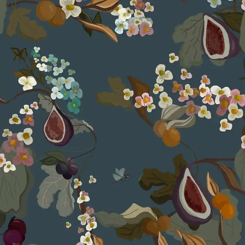 Neue Ware Tapete Fruits Coordonné