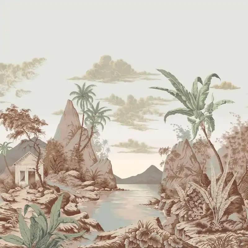 Panoramatapete Les Antilles Le Grand Siècle Finale Aktion