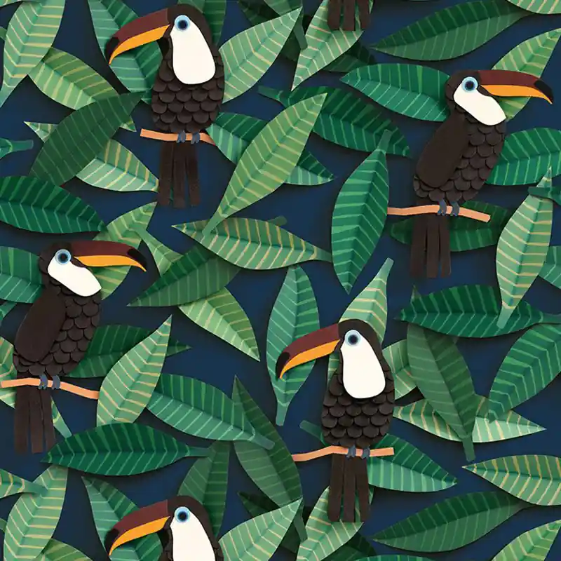 Tapete Toucan Studio Ditte Direkt Vom Hersteller