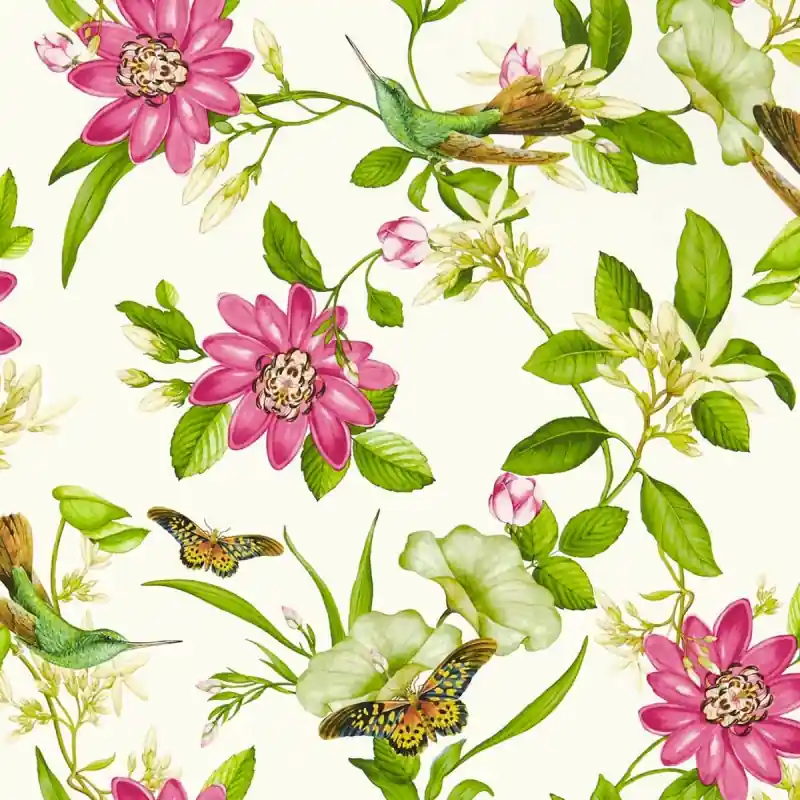 Tapete Pink Lotus Clarke and Clarke Top-Seller