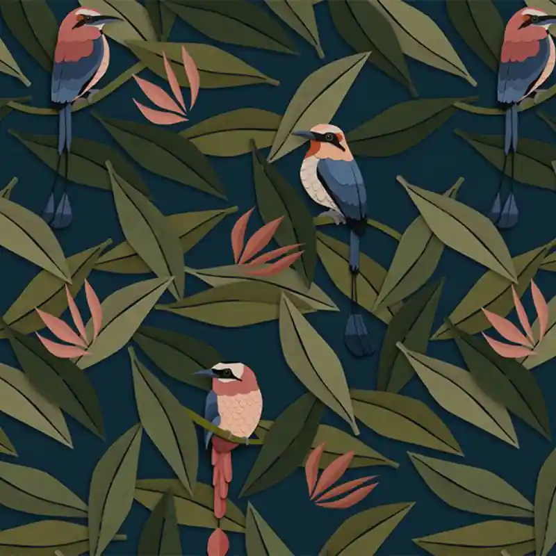 Schneller Versand Tapete Birds Studio Ditte
