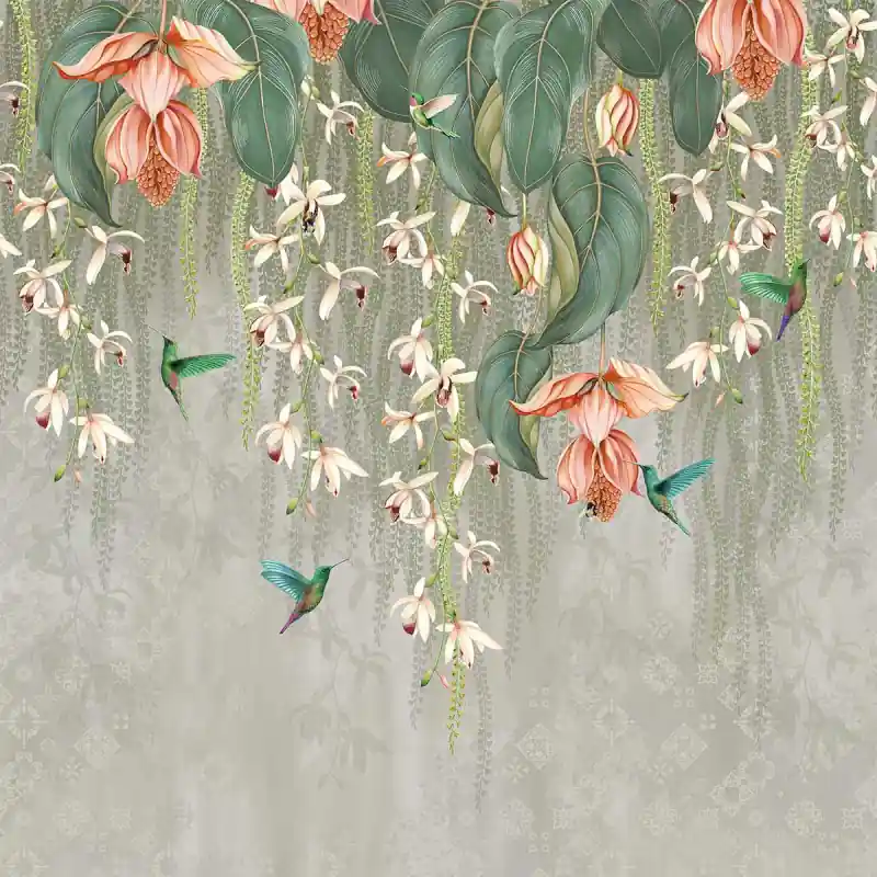 Panoramatapete Trailing Orchid Metallic Osborne and Little Begrenztes Angebot