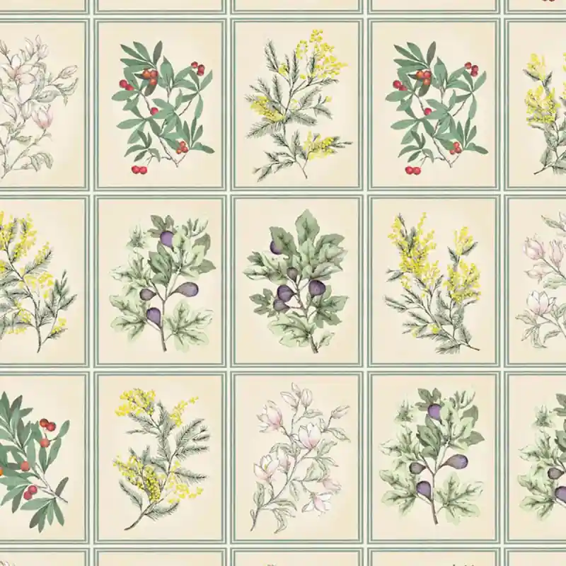 Tapete Herbarium Isidore Leroy Sonderangebot