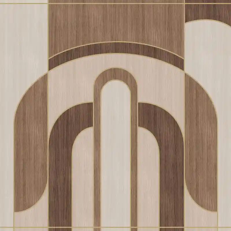 Neue Kollektion Panorama-Tapete Alcoves Casamance