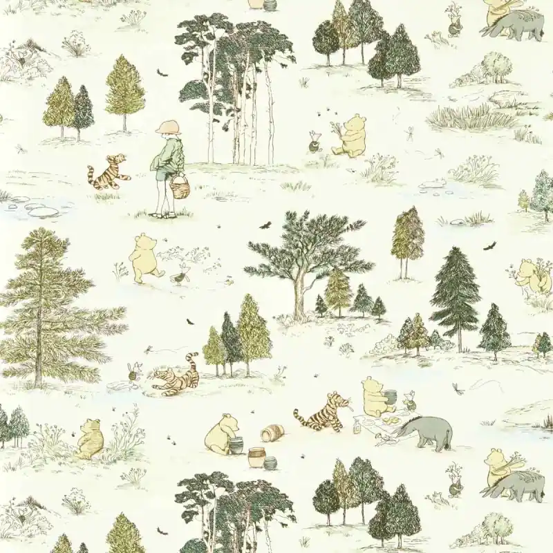Tapete Winnie The Pooh Sanderson Markenware