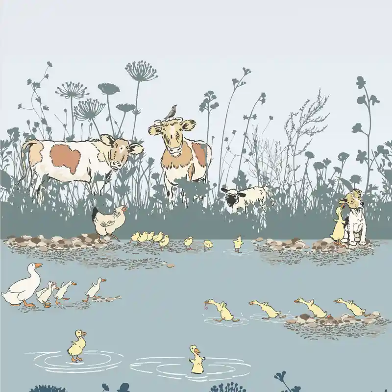 Tapete Riverside Capers Little Greene Bestseller