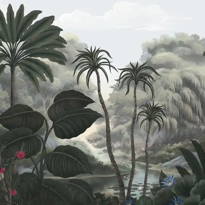 Panorama-Tapete Die Seele des Amazonas Londonart Billig