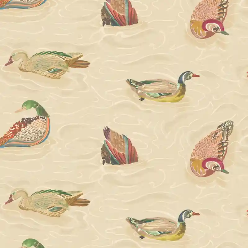 Tapete Duck Pond Mulberry Knallerangebot