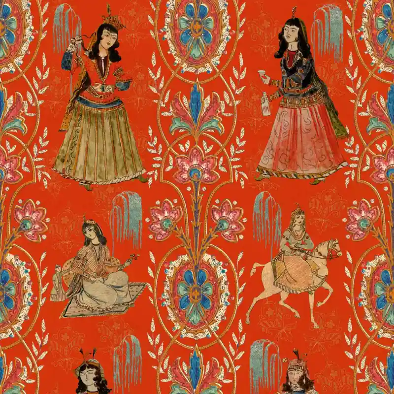Tapete Maghrebian Folktale Mindthegap Neue Kollektion
