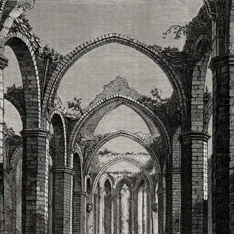 Online Kaufen Panoramatapete Gothic Arches Rebel Walls