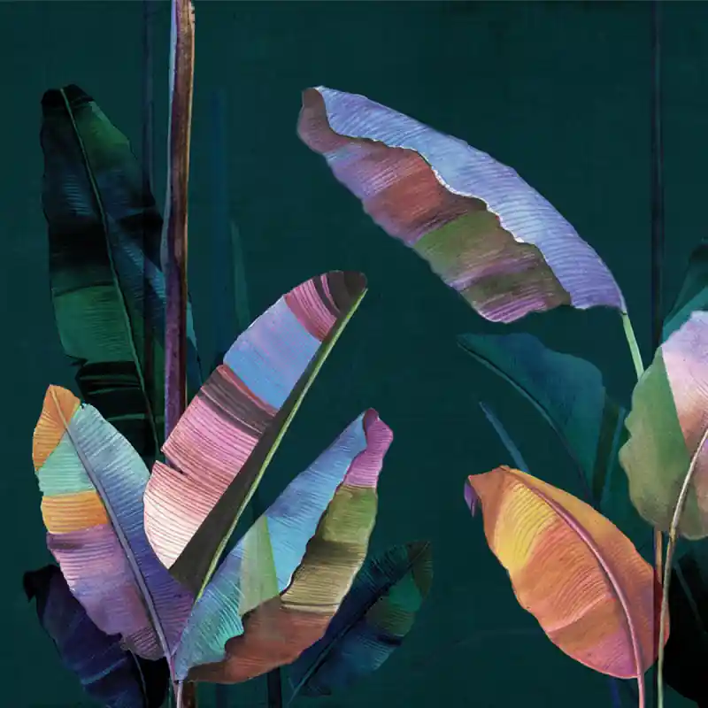 Preis Gesenkt Panoramatapete Feuilles Londonart